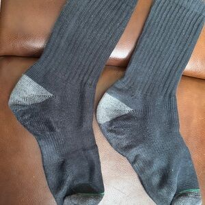 Men's Black and Gray Socks